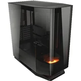 FV270 Crno Kućište za Računalo - Midi Tower s Kaljenim Staklom