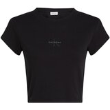 Calvin Klein Jeans Majice s kratkimi rokavi MONOGRAM BABY TEE LV047AB802 Črna Cene