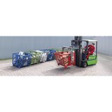 Heson mrežast prekucni zaboj, prostornina 0,75 m³, siva ral 7005 | Shoptok.si
