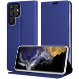 Cadorabo Ohišje, združljiv s Samsungom v elegantno temno modri - zaščitni pokrov z magnetnim zapiranjem, stoječo funkcijo in režo za kartico, (20694335) | Shoptok.si