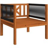 Vrtna sedežna garnitura 7-delna z blazinami krem akacijev les, (20795710) | Shoptok.si