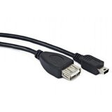 Gembird USB kabl A-OTG-AFBM-002 OTG AF to Mini-BM kabl 15cm | ePonuda.com