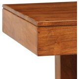  Stolić za kavu 100x50x30 cm bagremovo drvo s premazom boje meda | shoptok.hr