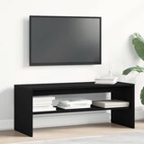 vidaXL TV ormarić crni hrast 100x40x40 cm konstruirano drvo Cijene
