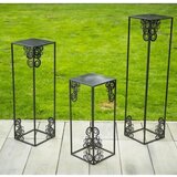  Stalak za cveće 60x24 cm, elegantne crne boje | Eponuda.com