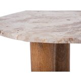 Leitmotiv Pomoćni stol s pločom stola u mramornom dekoru 50x75 cm Organic – | shoptok.hr