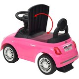 vidaXL Otroški avtomobil Fiat 500 roza barve | Shoptok.si