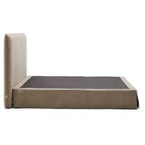 Kave Home Smeđe-sivi tapecirani bračni krevet 180x200 cm Jaira – | shoptok.hr