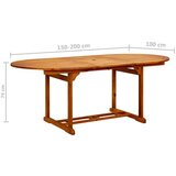  Vrtna jedilna garnitura 7-delna poli ratan rjava, (20678288) | Shoptok.si