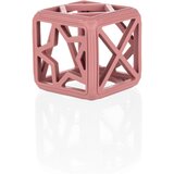 Zopa Silicone Teether Square grickalica za bebe 0 m+ Old Pink 1 kom | shoptok.hr