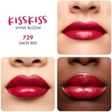 Guerlain KissKiss Shine Bloom sjajilo za usne nijansa 729 Daisy Red 3,5 g | shoptok.hr