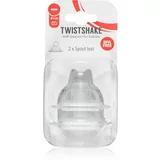 Twistshake Spout Teat cucelj za stekleničko 4m+ 2 kos