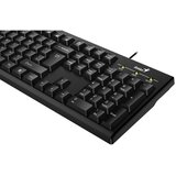 Genius Smart KB-100 žična USB tastatura punog formata, US raspored, crna Slike