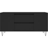  Stolić za kavu crni 102 x 44,5 x 50 cm od konstruiranog drva | Eponuda.com