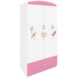  Dječji ormar - ZEKO S LEPTIRIMA - rozi | shoptok.hr