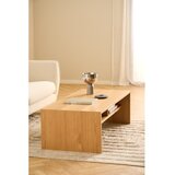Actona Mizica v hrastovem dekorju v naravni barvi 60x120 cm Arlon – | Shoptok.si