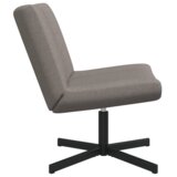  Akcentna stolica Taupe Tkanina Metalna baza Standard Ergonomska | shoptok.hr