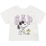 GAP Majica rumena / roza / črna / off-bela | Shoptok.si