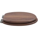  Toaletna sjedala s mekim zatvaranjem 2 pcs Smeđa 44 x 38 cm | shoptok.hr