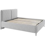 MID.YOU OBLAZINJENA POSTELJA 180 cm x 200 cm , les, tekstil, leseni material siva | Shoptok.si