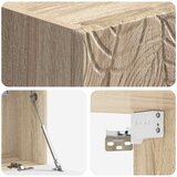 TV ormar za zid 98 x 31 cm Hrast sonoma Konstruirano drvo Zidne | Shoptok.si