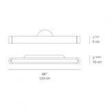 ARTEMIDE ar 1917020A - led zidna svetiljka talo 120 LED/51W/230V | Eponuda.com