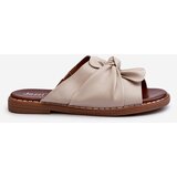 Boto PE2 Women's Flat Sandals in Beige Nelvira | Shoptok.si