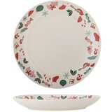 Bloomingville Krem tanjur s božićnim motivom za serviranje od kamenine ø 28 cm Yule – | shoptok.hr