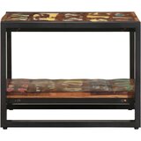  Višebojni stolić za kavu 50x50x38 cm puno drvo obrađeno | shoptok.hr
