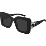 Gucci GG2025S 001 ONE SIZE (49) Črna/Siva | Shoptok.si