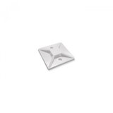 Commel samolepljivi drzaci vezica, 30x30mm, 25komada beli Cene