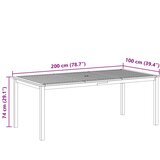  9-dijelni vrtni blagovaonski set crni | shoptok.hr