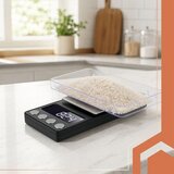 Ruhhy 27932 digitalna žepna tehtnica 500 g / 0,01 g, črna Slike