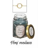  Dišeča sveča v kozarcu z zapestnico presenečenja - Zelena | Shoptok.si