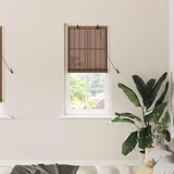 vidaXL Zavese in rolete z zavesami Rjava 60 x 160 cm Bambus | Shoptok.si