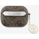 Guess 4G Script PC/PU Charm Pouzdro pro AirPods Pro 2 Brown Ovitek Vijolična | Shoptok.si