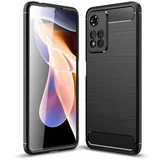  TECH-PROTECT TPUCARBON MASKA ZA XIAOMI REDMI NOTE 11 PRO+ PLUS 5G CRNA
