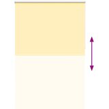 Rolo zavjesa za zamračivanje žuta 145x230 cm širina tkanine 141,6 cm poliester | shoptok.hr