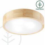  Stropno svetlo za kupatilo NATURAL MODERN 3xE27/15W/230V prečnik 37,5 cm borovina | Eponuda.com