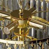  Brilagi - LED kristalni luster na lancu MOZART 5xE14/40W/230V zlatni | Eponuda.com