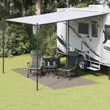  Teppi za šator Svijetlo siva 400 x 200 cm Polietilen | shoptok.hr