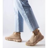 Gemre Beige slip-on sneakers Yellville | Shoptok.si