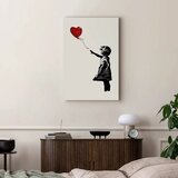  Slika - Banksy: Girl with Balloon (1 Part) Vertical 60x90 Akustična | shoptok.hr