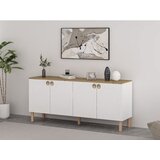 Hanah home konzolno ogledalo Lotus, 180x81x45 cm, bijela | Eponuda.ba