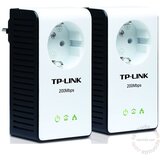 Tp-link TL-PA251KIT 200Mb/s Mini Powerline Ethernet Adapter sa integrisanom uti?nicom