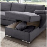 P & B SEDEŽNA GARNITURA, rebrasti žamet siva | Shoptok.si