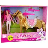 Lean Toys Komplet s punčko in konjem | Shoptok.si