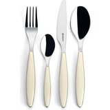guzzini 24-delni set jedilnega pribora feeling - cream Cene