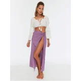 Trendyol Purple beach skirt - Women