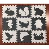  Pjenasta podloga za otroke - črna/bela | Shoptok.si